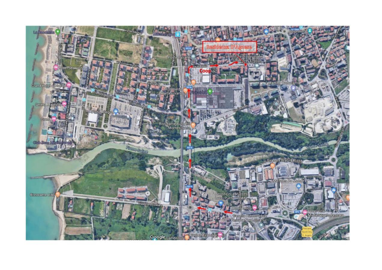 Apartament Residenza D'Agnese Montesilvano Marina Zewnętrze zdjęcie